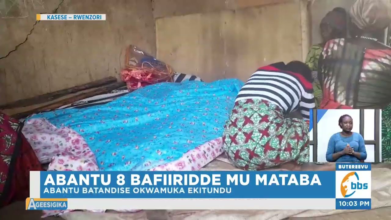 Kitalo! Abantu 8 Bafiiridde mu Mataba e Kasese, Kuliko Abaana Mukaaga