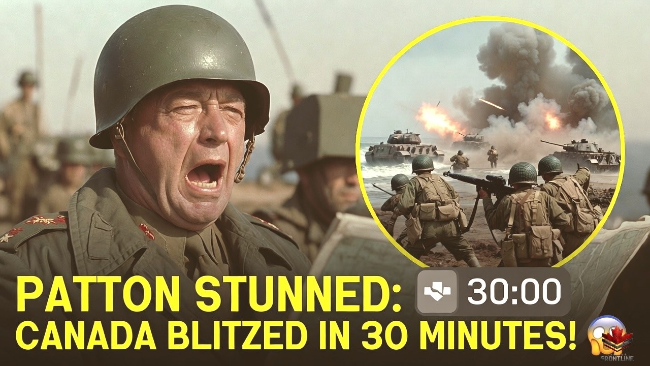 Patton's STUNNED Words When Canada Blitzed Dieppe in 30 Minutes!