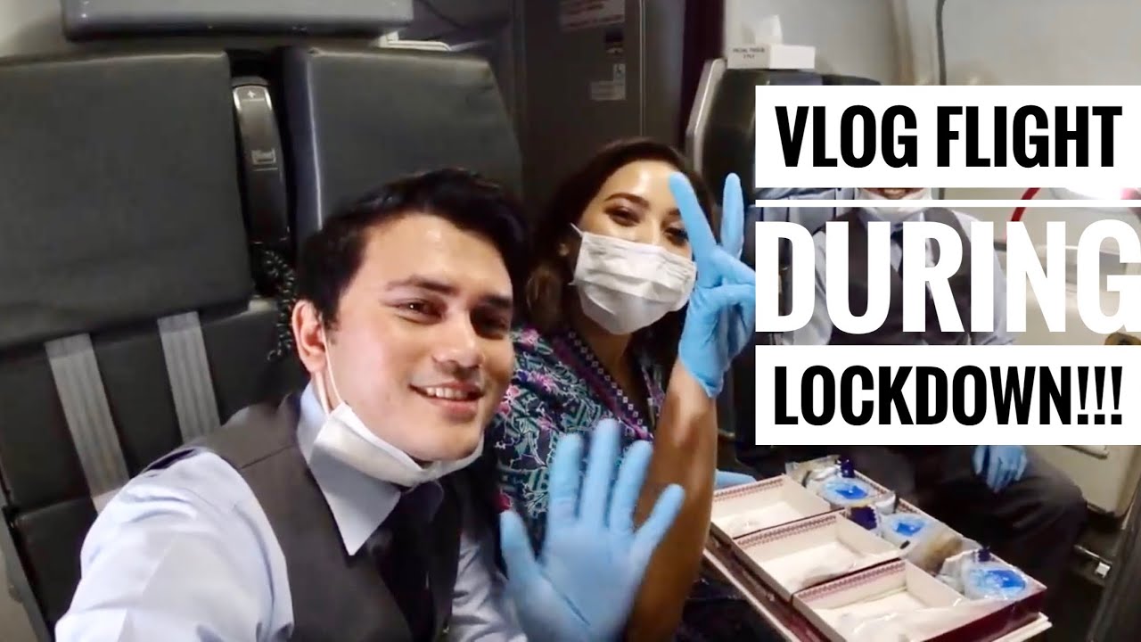 Flight During Lockdown! | Cabin Crew Vlog