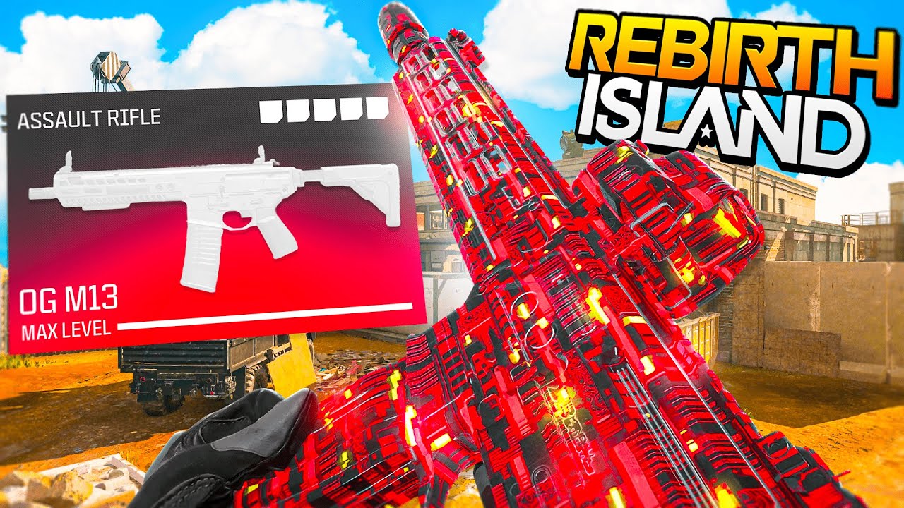 the M13 is UNSTOPPABLE in REBIRTH ISLAND! 🤯 (Meta Loadout)