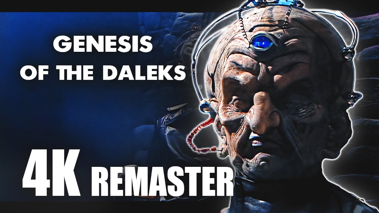 Genesis Of The Daleks 4K | Davros' First Appearance | Doctor Who 4K Remaster Tom Baker