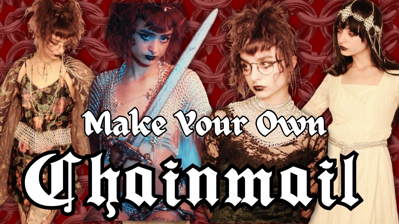 DIY Chainmail for Beginners (+ Can Tab & Fishnet Mail!)