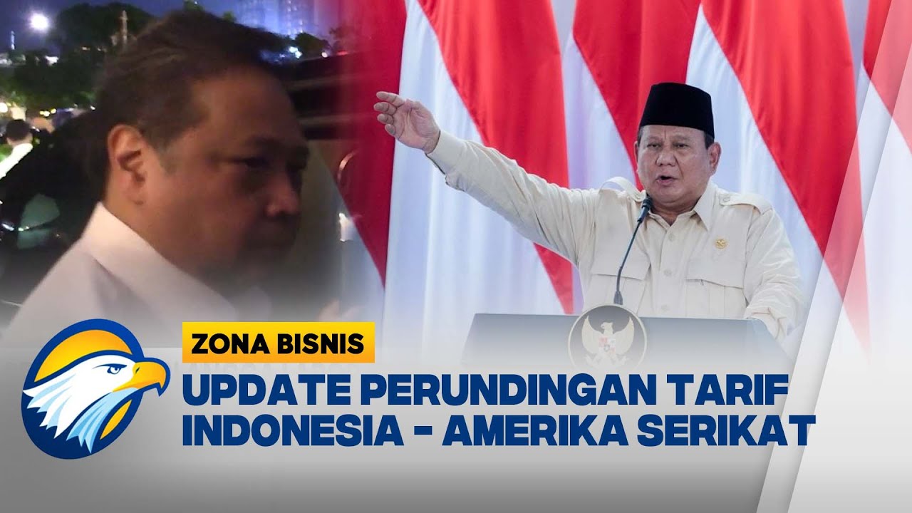 Hadap Presiden Prabowo, Airlangga Lapor Progres Tarif AS | Zona Bisnis