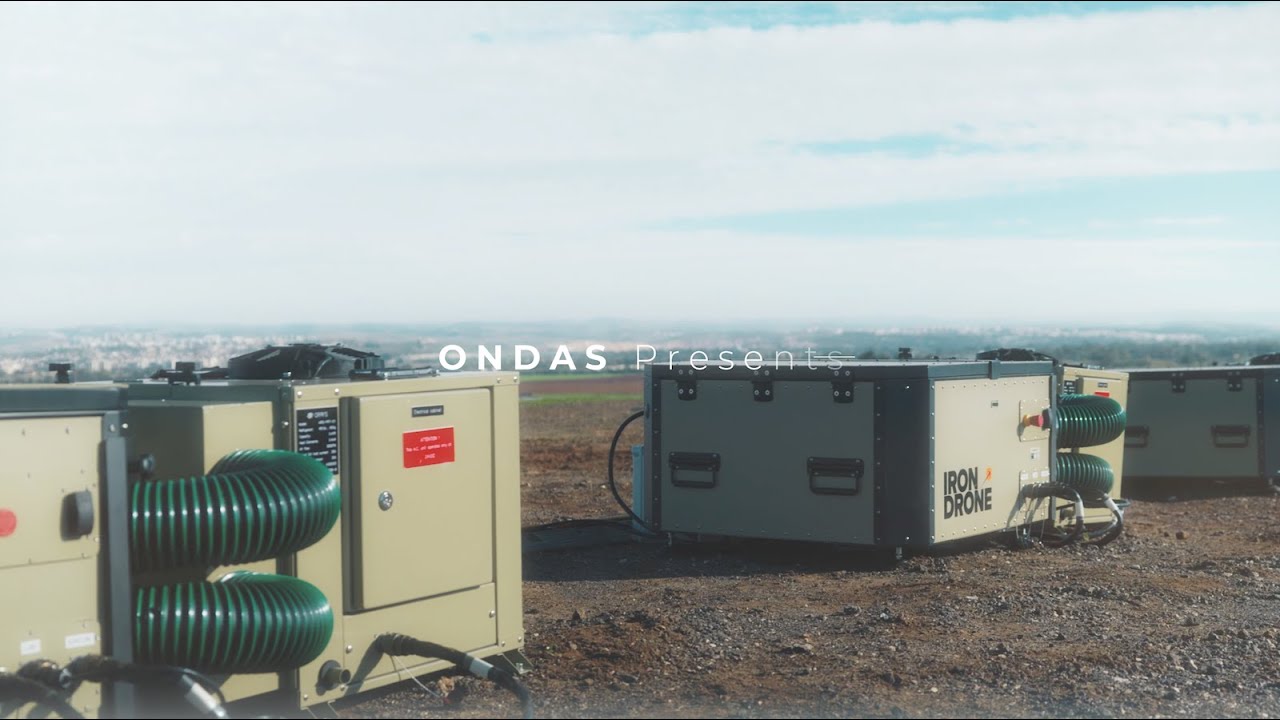 ONDAS CUAS Multi Layered Defense. Iron Drone. Sentrycs.