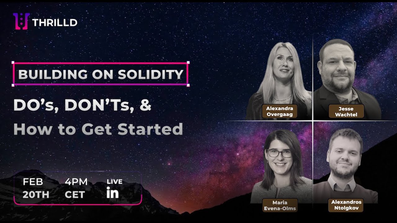 Building on Solidity: Do’s, Don’ts & How to Get Started