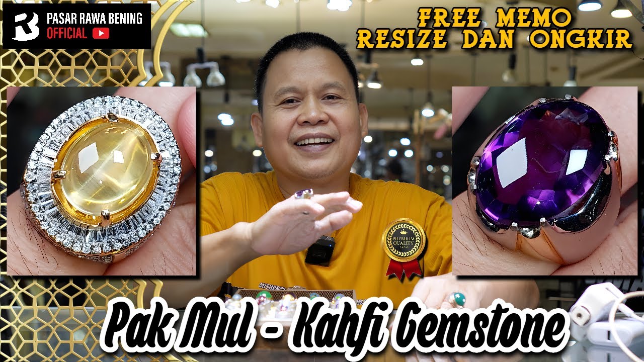 Bening, Mulus, Cantik❗Permata Pak Mul Bikin Mata Super Seger (Pak Mulani - Kahfi Gemstone )