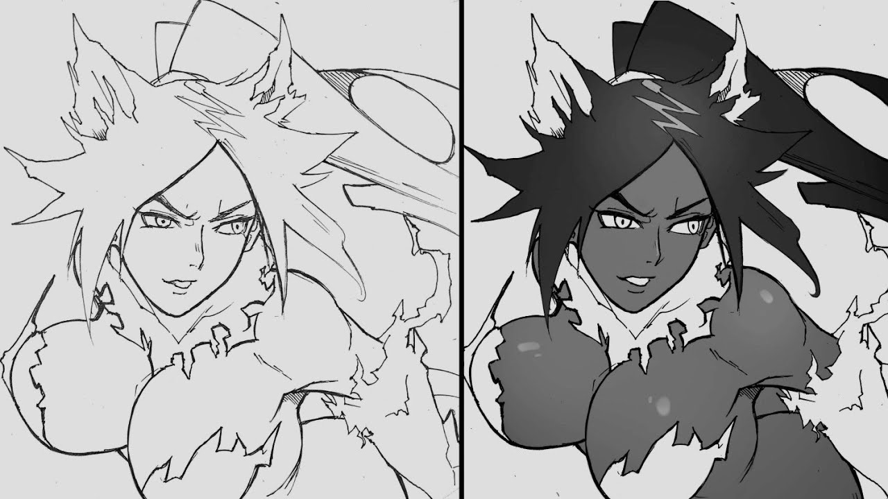 How to draw YORUICHI SHIHOIN Bankai - BLEACH Thousand year blood war