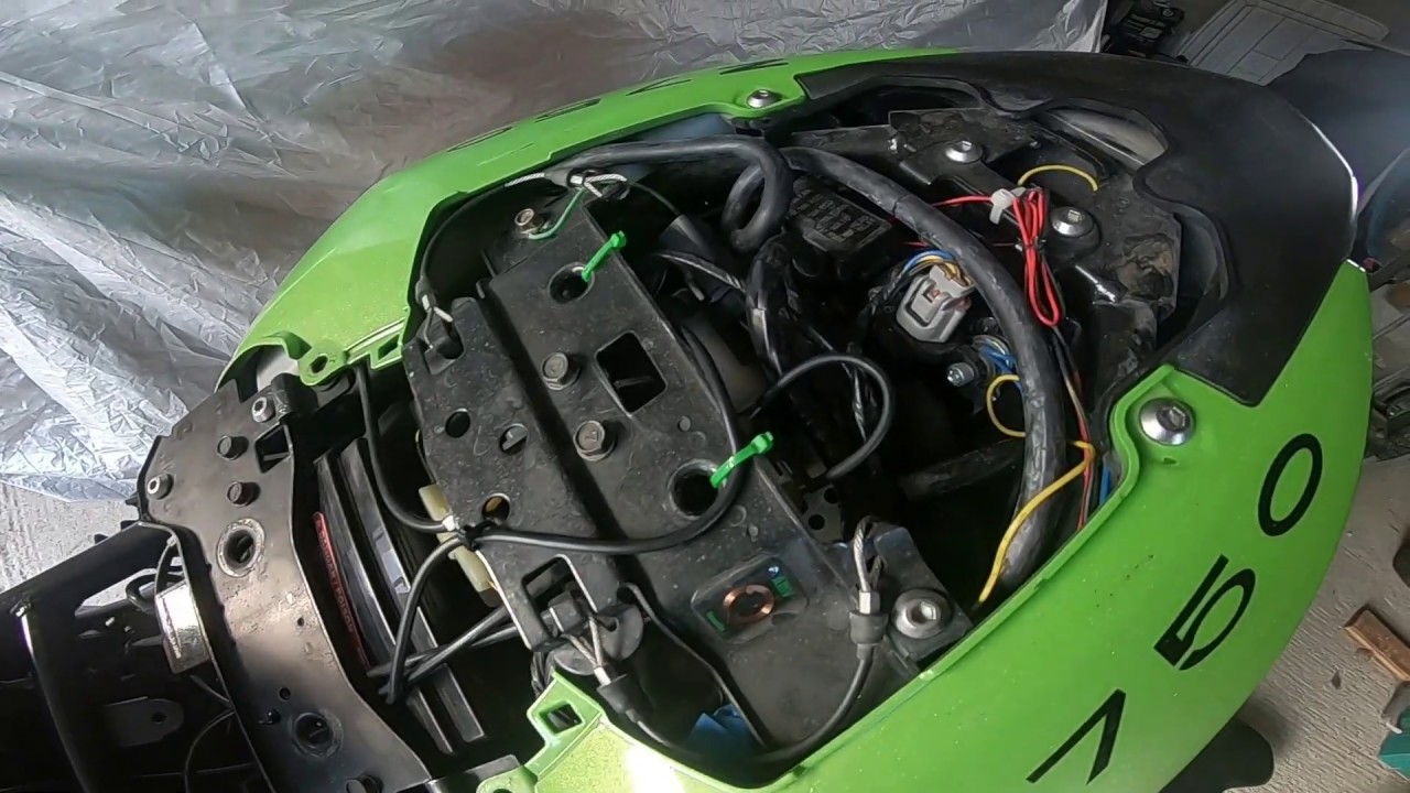 Montage gipro sur z750 (indicateur de rapport engagé)