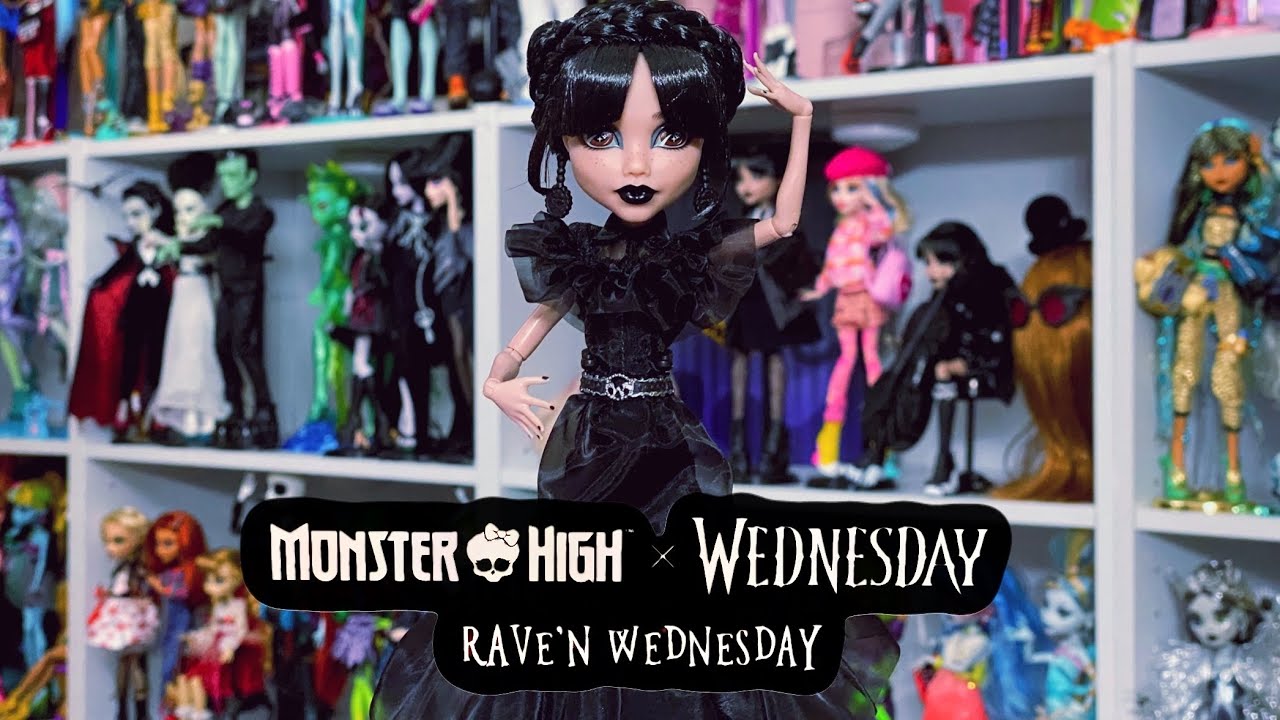 (Adult Collector) Monster High x Wednesday Rave’N Wednesday Unboxing!