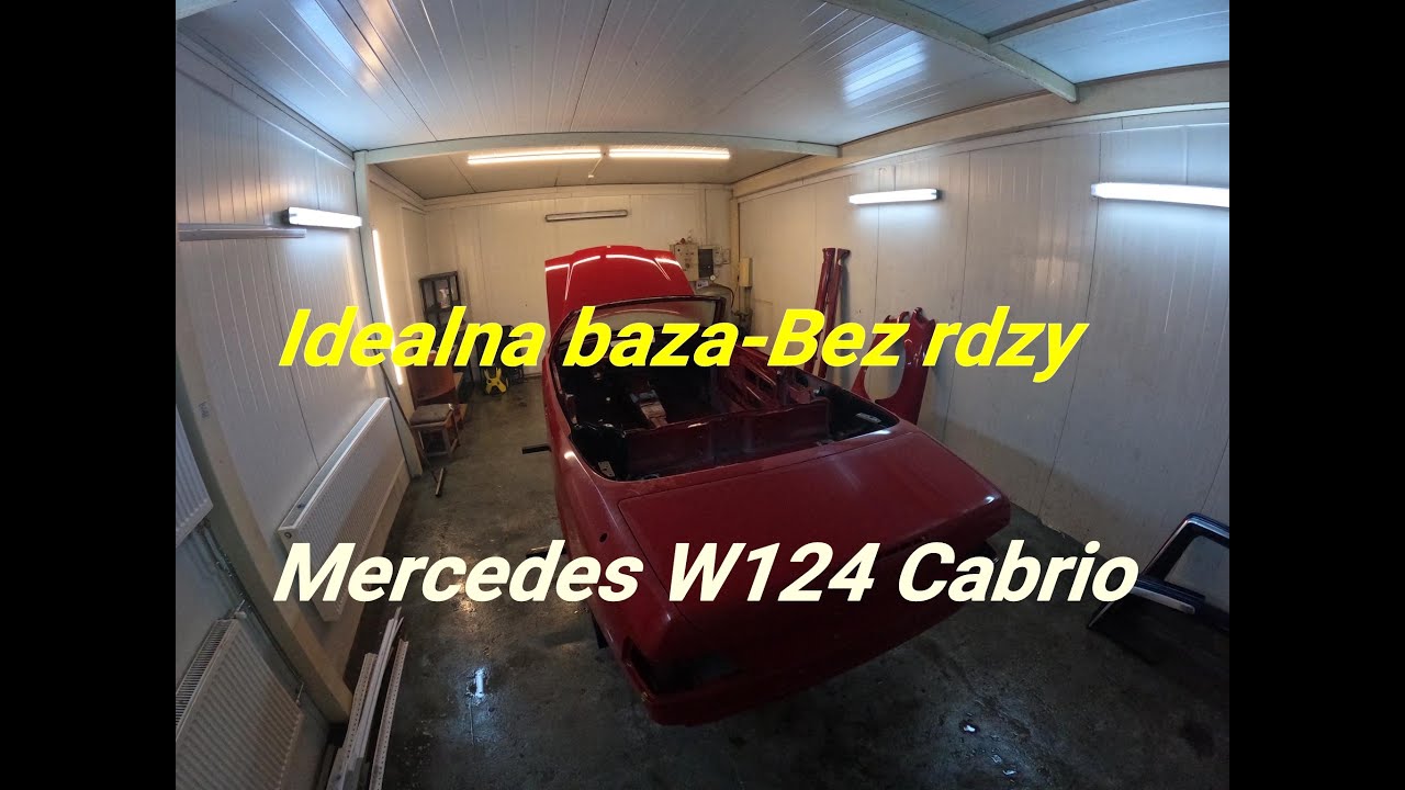 Mercedes W 124 Cabrio- nie ma rdzy?1? no nie wierzę :)