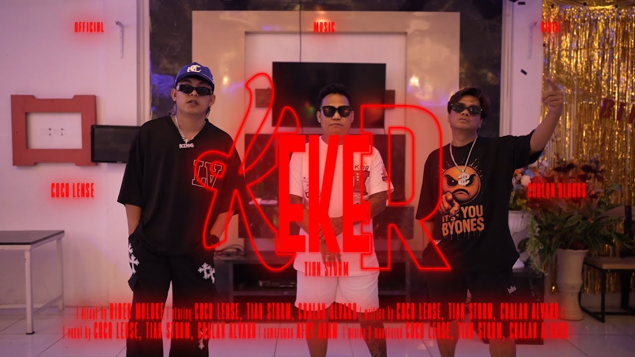 Tian Storm - KEKER Ft Coco Lense, Chalan Alvaro (Official Music Video) DISKO TANAH