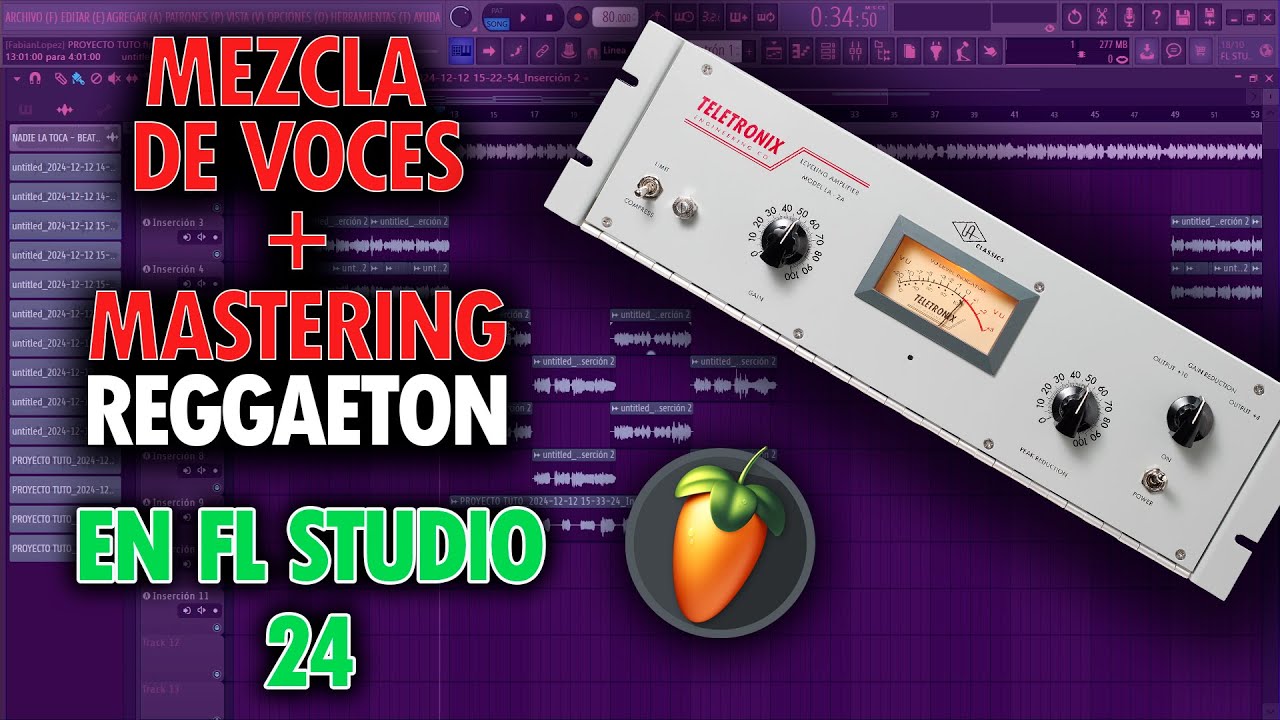 Como Mezclar y Masterizar una Cancion de Reggaeton en Fl Studio 24