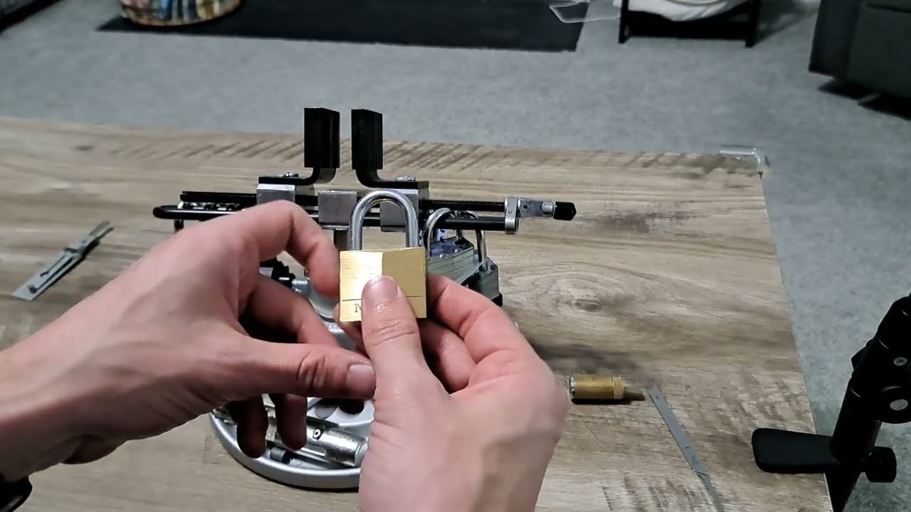 3 locks picked 9 different ways - 