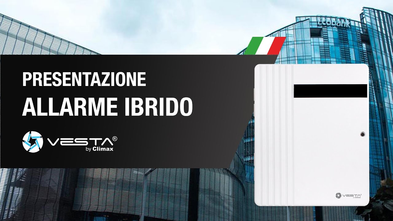 Presentazione del Sistema di Allarme Ibrido VESTA by Climax | By Demes