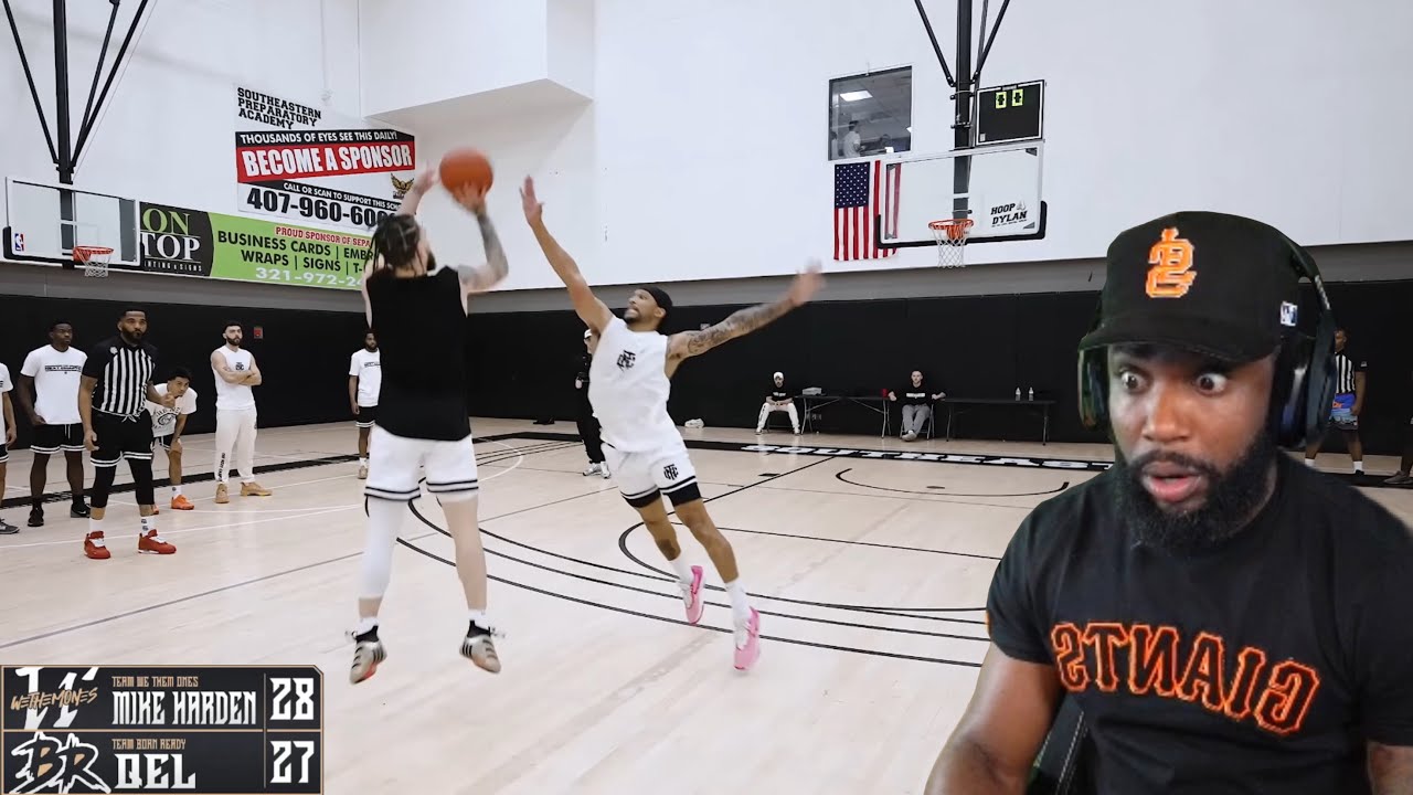 TWO Hoopers That HATE Each Other Play 1v1 For $5,000 | Hoodie Qel vs Mike Harden REACTION!