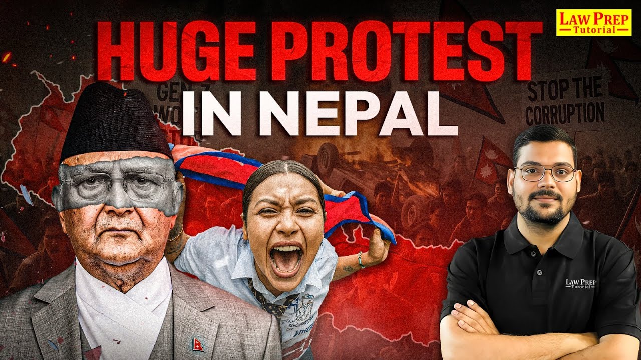 Nepal On Fire: Youth Protest against Nepal Government | PM Oli Resigns | Nepal Gen Z Protest
