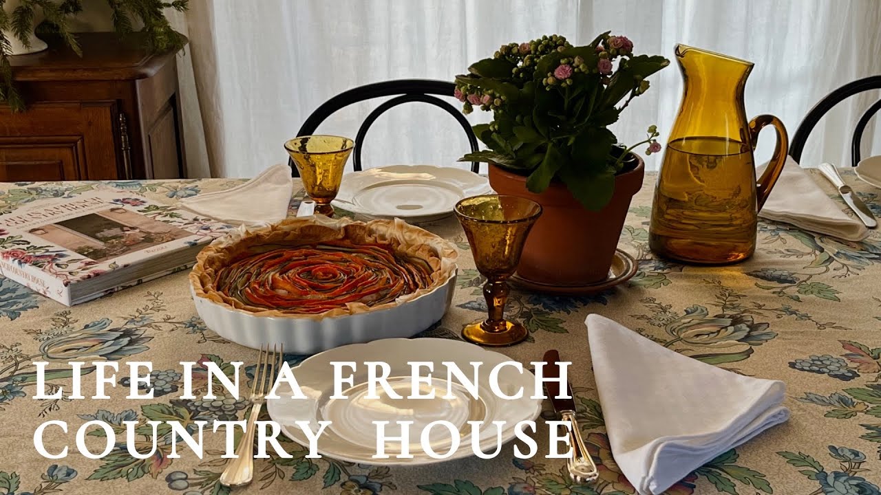 LA VIE à LA CAMPAGNE FRANÇAISE / книга LIFE IN A FRENCH COUNTRY HOUSE / идеи для декора стола