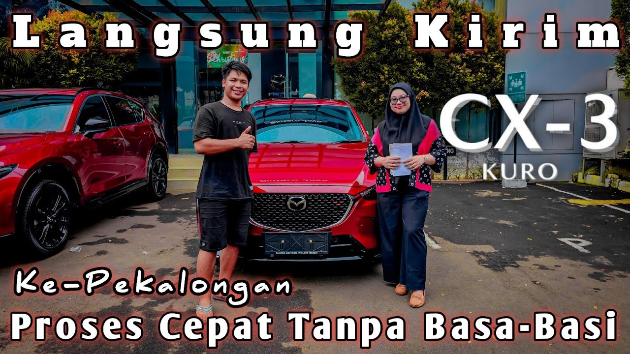 Langsung Kirim‼️Mazda Cx-3 Kuro Warna Soul Red Crystal Metallic Meluncur Ke Pekalongan 