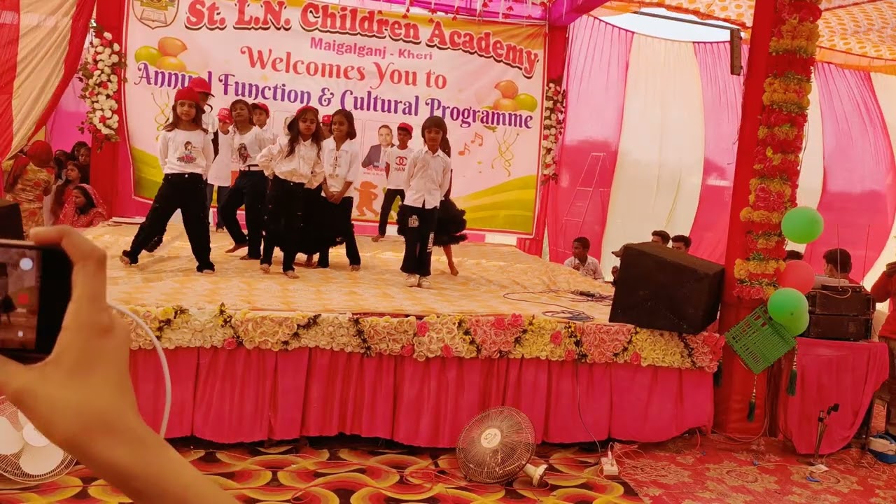 BLACK & WHITE THEME SCHOOL PROGRAM 2026 | ST. L. N. CHILDREN ACADEMY | ANNUAL FUNCTION 2026