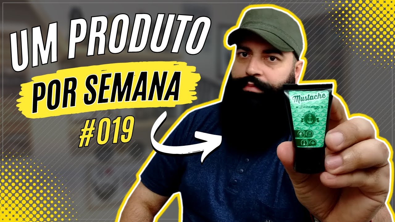 UM PRODUTO POR SEMANA: Pasta Modeladora de Bigode 20g - Mustache - Sailor Jack #19