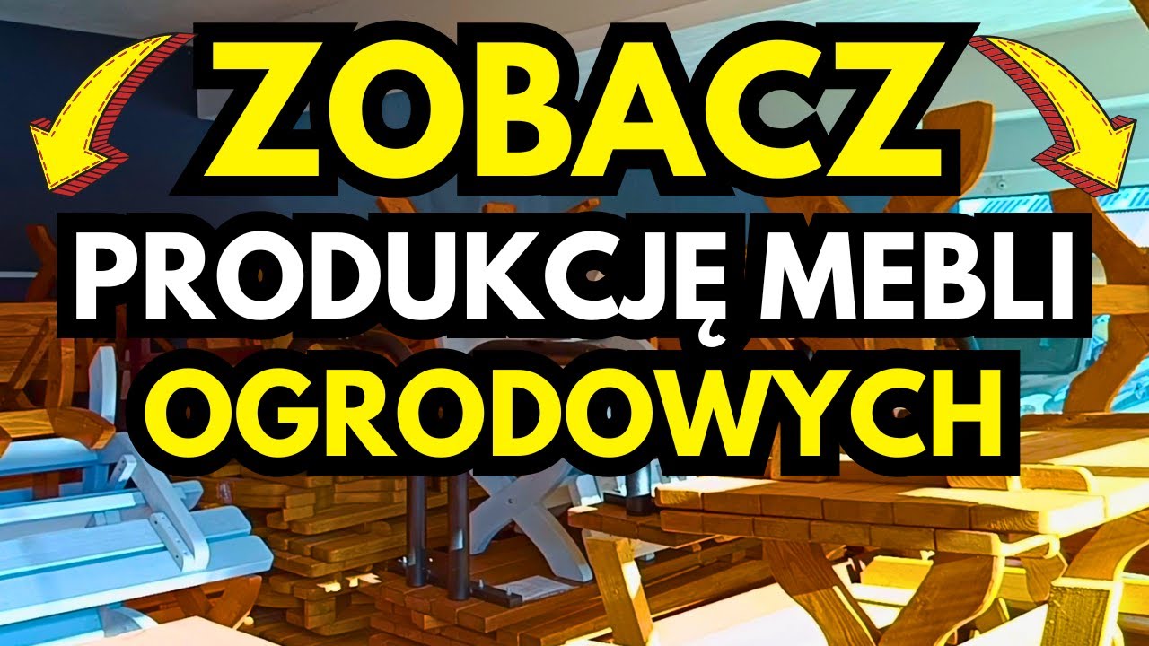 MEBLE OGRODOWE PRODUKCJA IMPREGNAT DO DREWNA