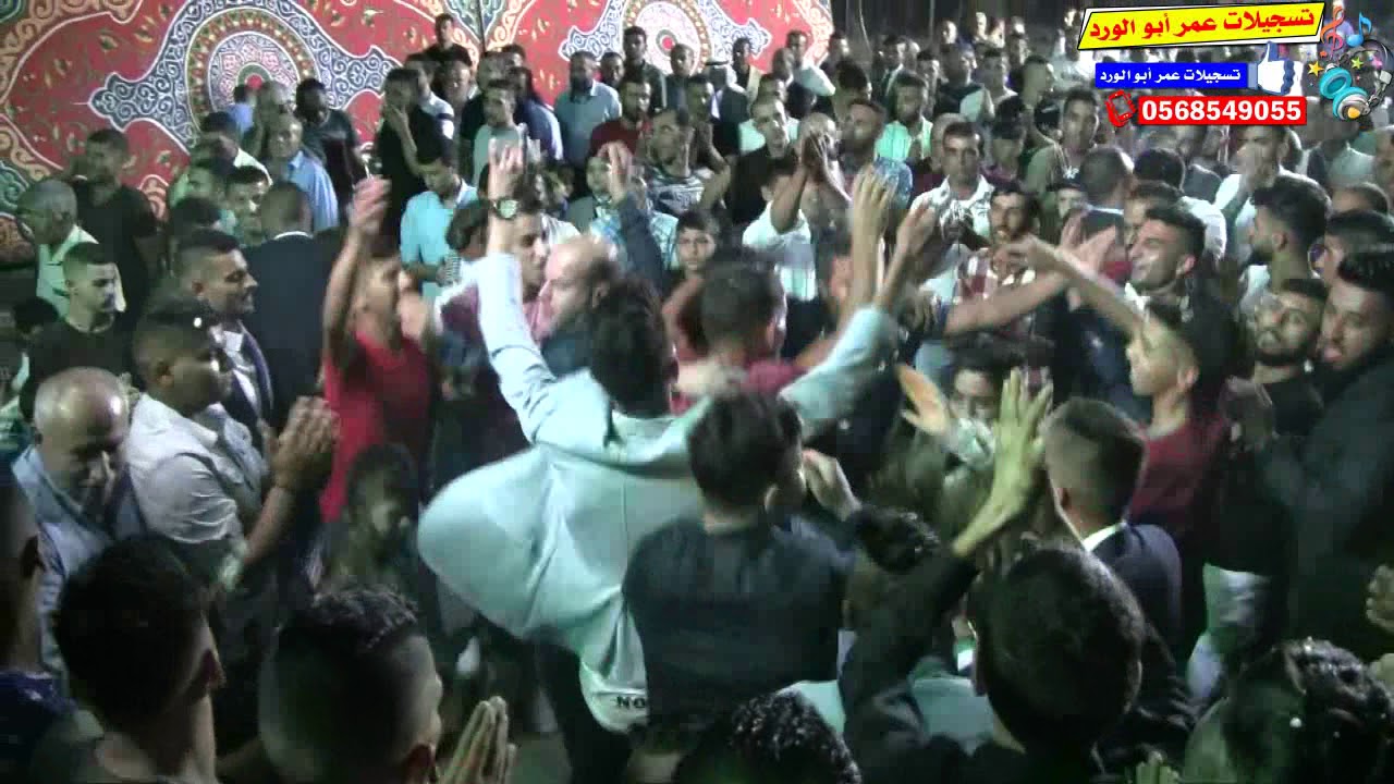 اسنقبال نار مهرجان المحامي عبد الله صعابنة الفنان صالح رباع 2018HD(تسجيلات عمر أبو الورد)