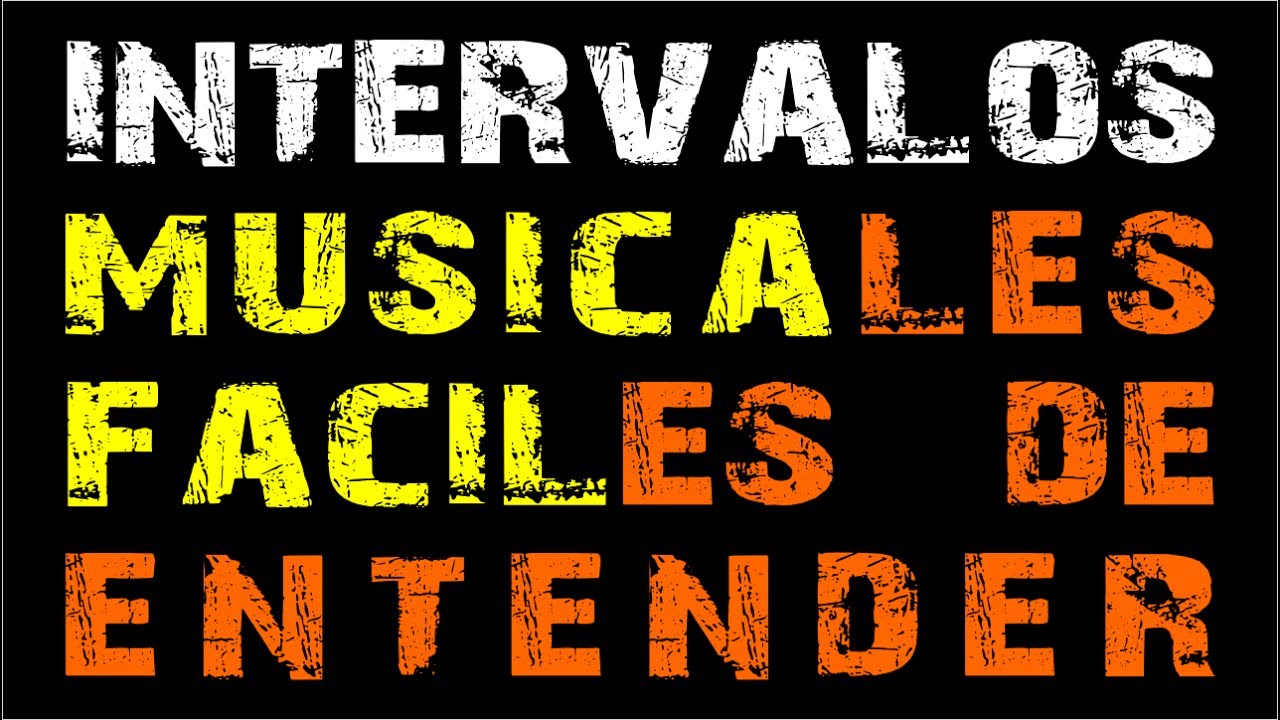 Intervalos Musicales - Fáciles de Entender - Jesús Amaya Online...