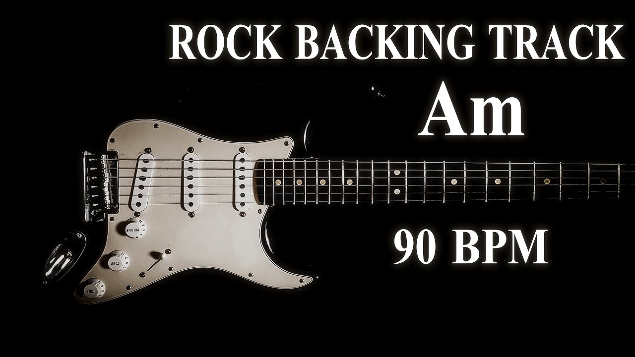 Pentatonic Rock Ballad Backing Track in A Minor