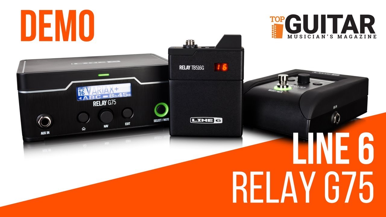Line 6 Relay G75 sound demo review test