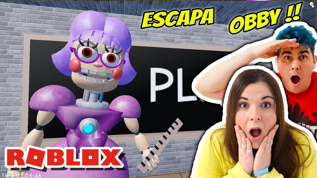 ESCAPA DE LA PROFESORA ANIMATRONICA en Roblox 😱 La Escuela está Encantada