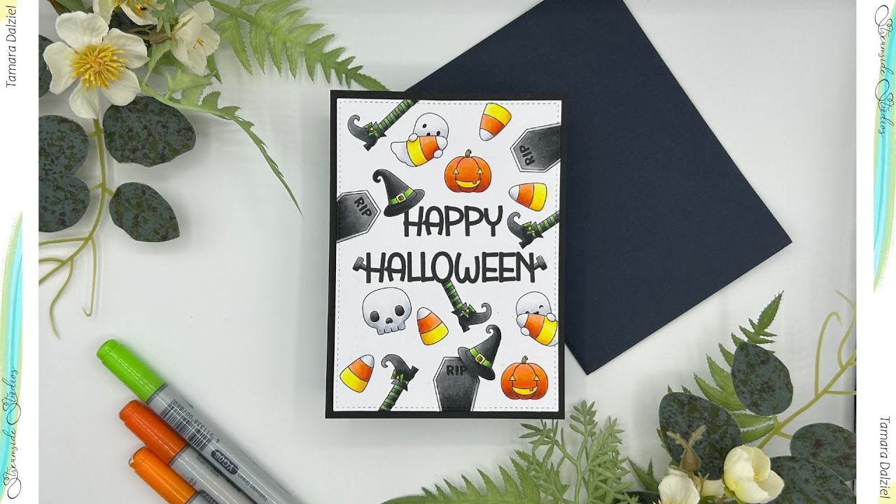 Creating a Halloween Digital Image Panel