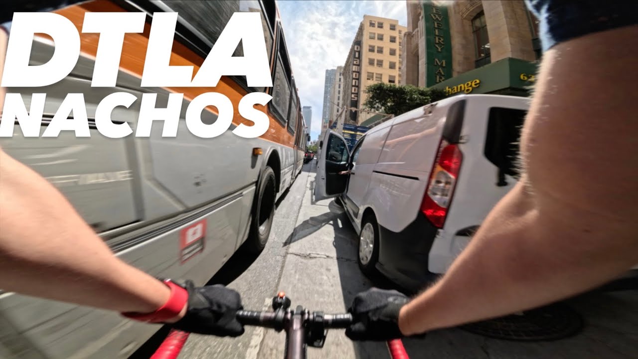 Fixed Gear POV Nachos at Downtown Los Angeles 4/10/2025