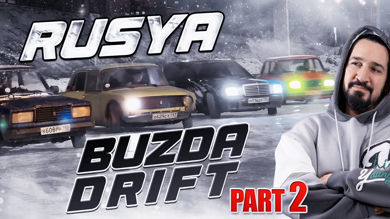 VLOG  / Peş Peşe 19 Lada ile Buzda Drift !  Eksik Parçaları Aldım.