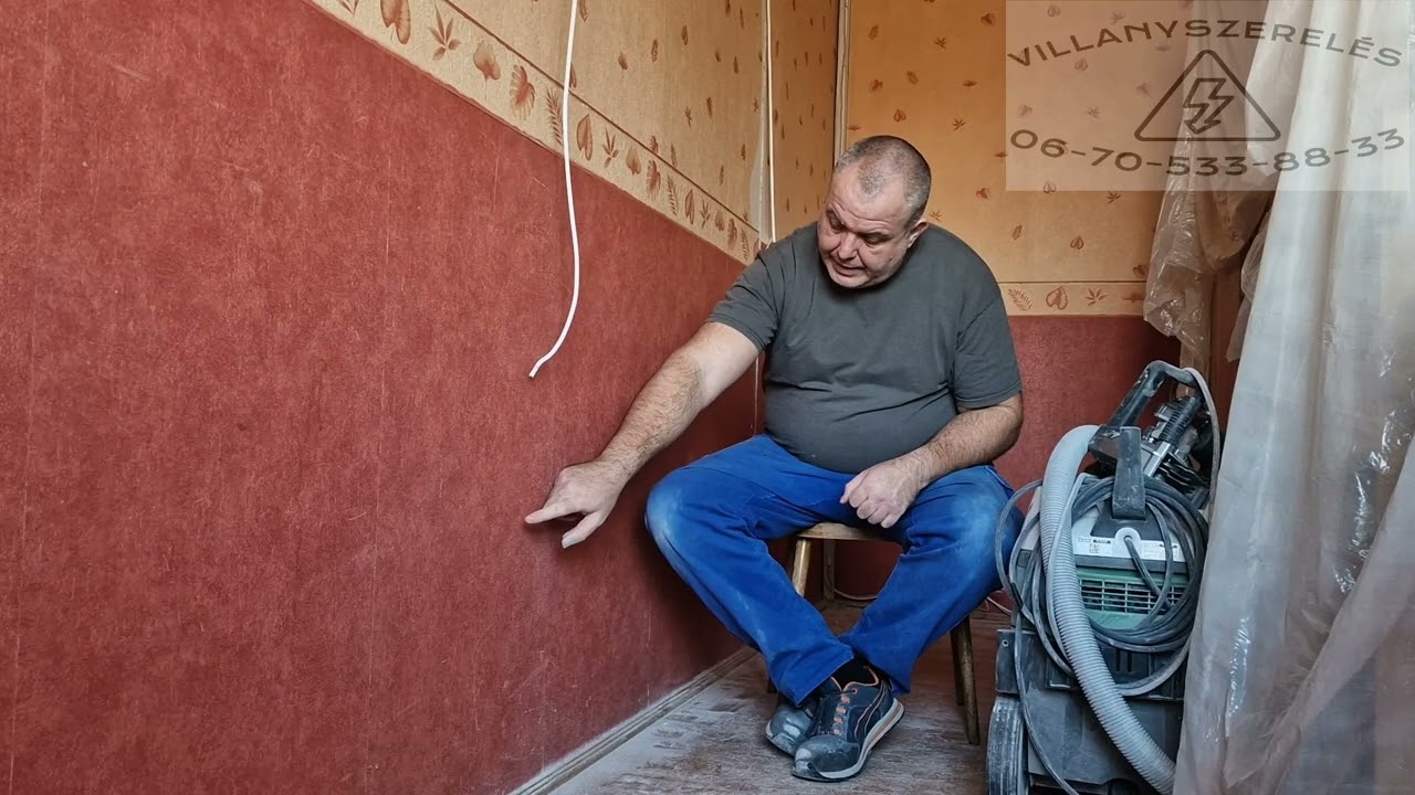 Panellakások villanyszerelése / Miért nem jó vésni a panelt