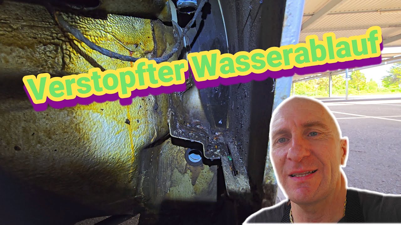 Mercedes SLK R170 230 Kompressor - Verstopfte Wasserabläufe
