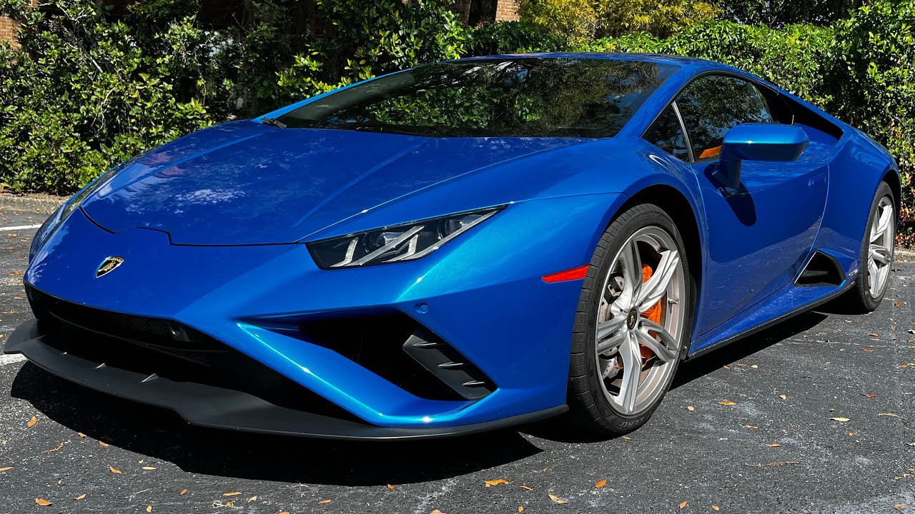 TODOS OS DETALHES DO NOVO LAMBORGHINI HURACAN EVO TRAÇÃO TRASEIRA * V10 ASPIRADO *