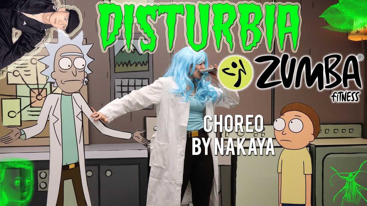 Rihanna - Disturbia |  Halloween Zumba® Fitness with Nakaya, Rick Sanchez & Gopniki Slav Squad