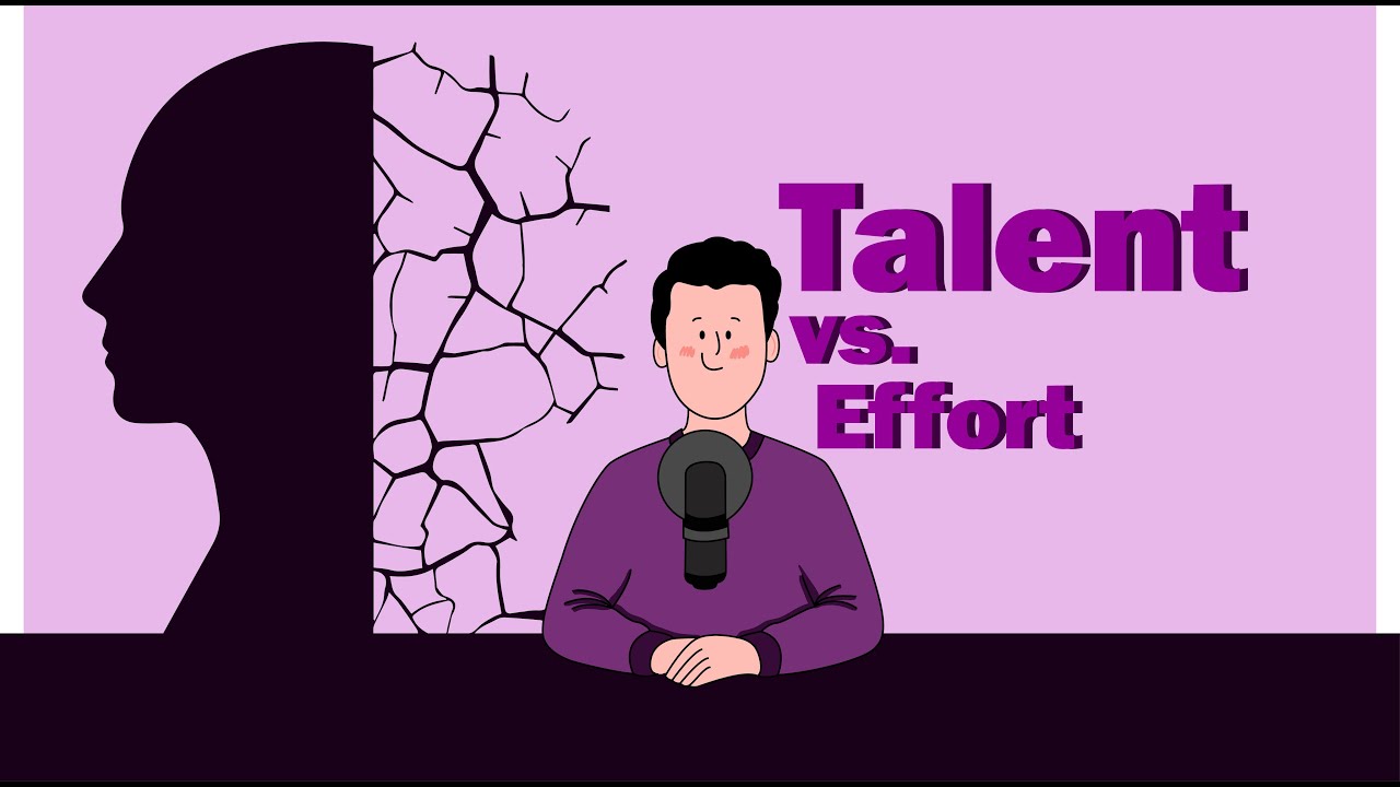 Learn English by Listening (Intermediate): Talent vs. Effort with Leo