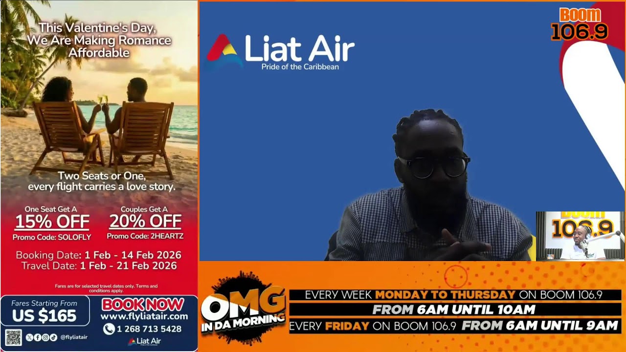 OMG IN THE MORNING 13-Feb-2026 #BOOM1069 #IKTV112 #SVG