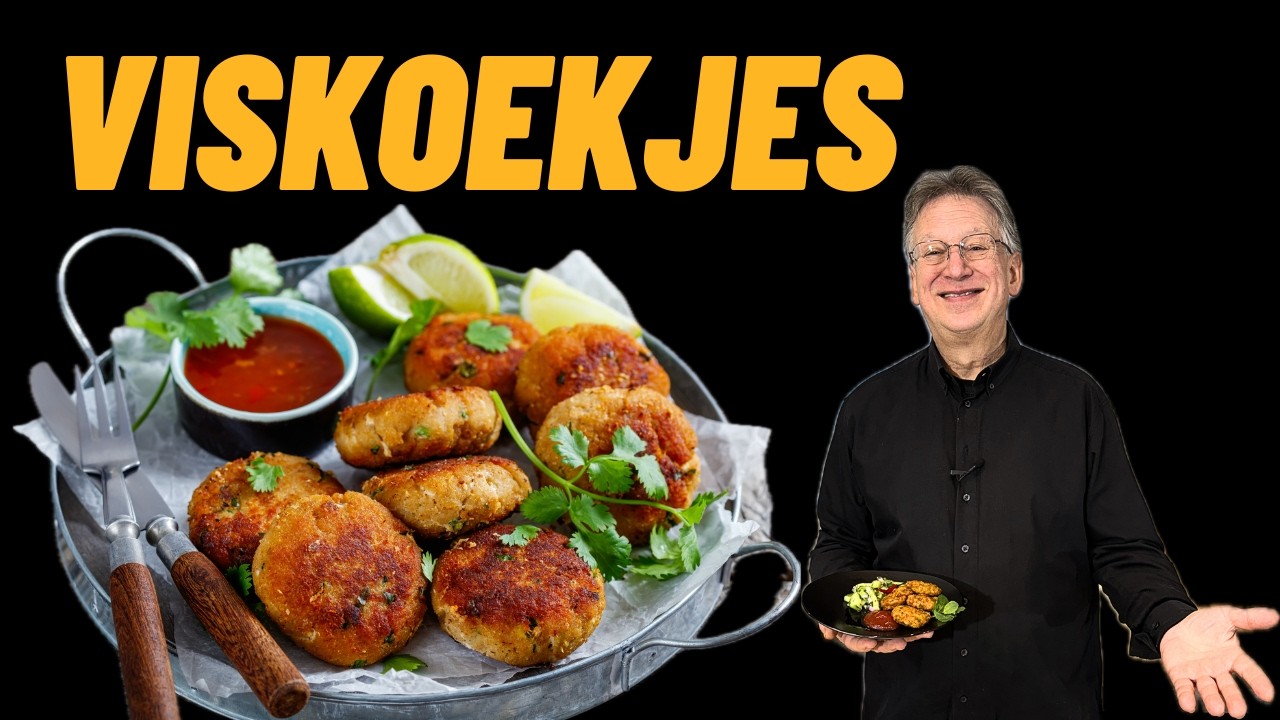 Hoe maak je Thaise viskoekjes? (Tod Man Pla recept - met pittige komkommersalade!)