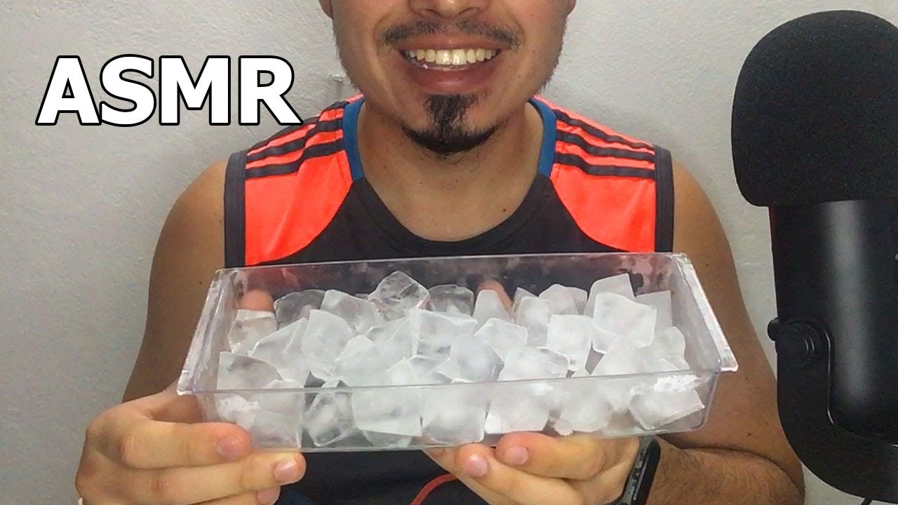 ASMR COMIENDO HIELO (SIN HABLAR) | ASMR JDIEGO