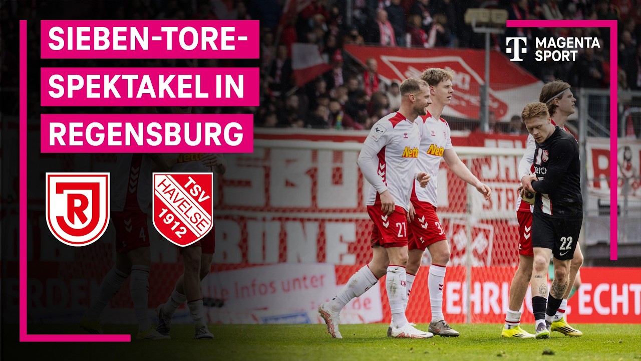 SSV Jahn Regensburg &ndash; TSV Havelse, Highlights mit Live-Kommentar | 3. Liga | MAGENTA SPORT