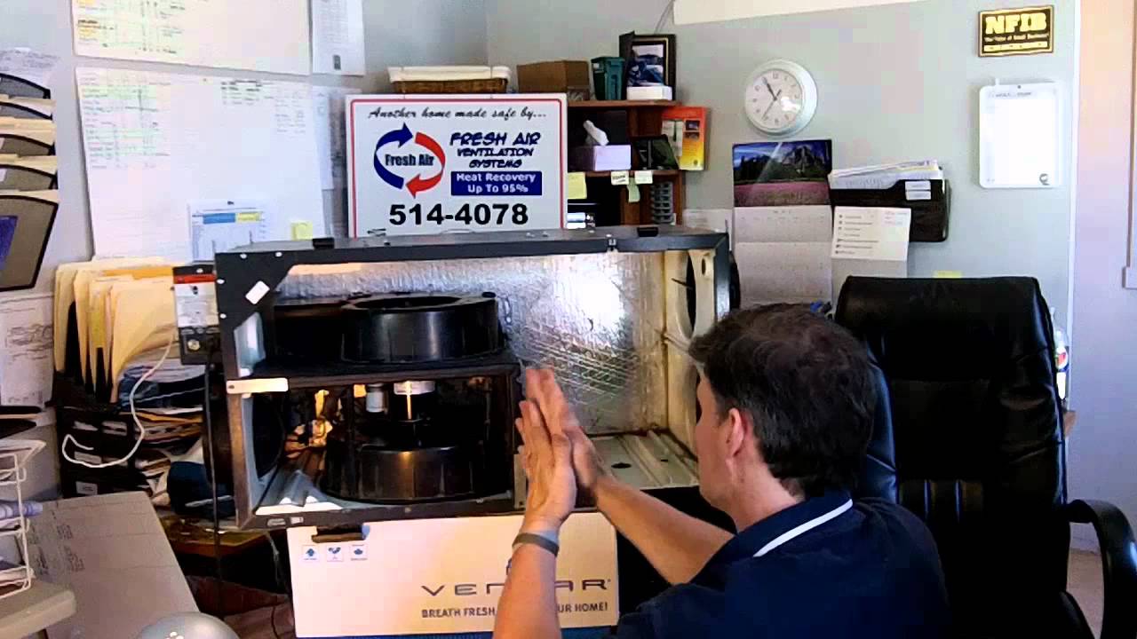 How to clean a Venmar Constructo 1.5 HRV  (short version)