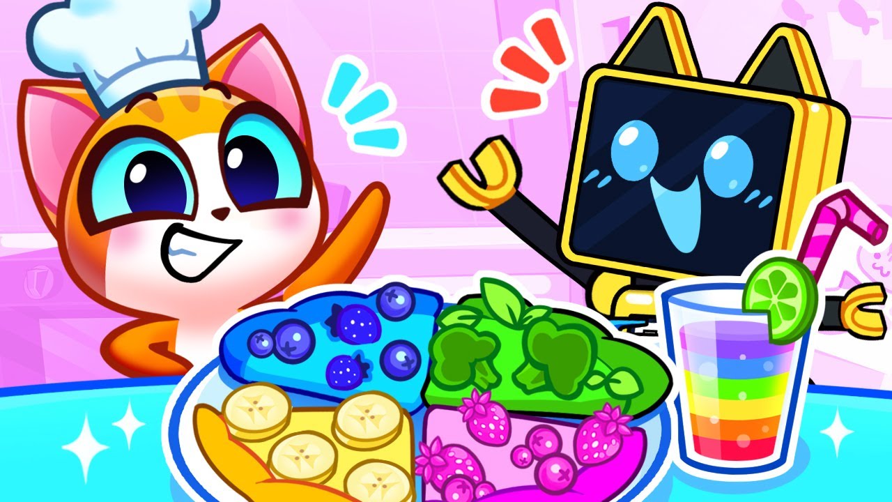 🤖 Restaurante de Robots 🛒 Aventuras Divertidas para Niños 😻