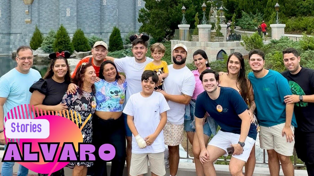 ANIVERSÁRIO DO ALVARO NA DISNEY • LUCAS APARECE EM ORLANDO DE SURPRESA |STORIES ALVARO