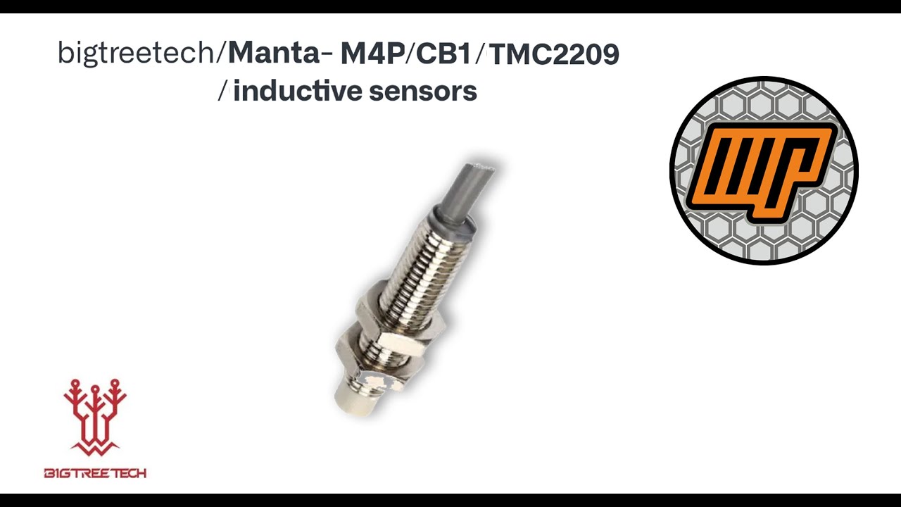 Manta M4P - Induction Autoleveling sensor  Configuration