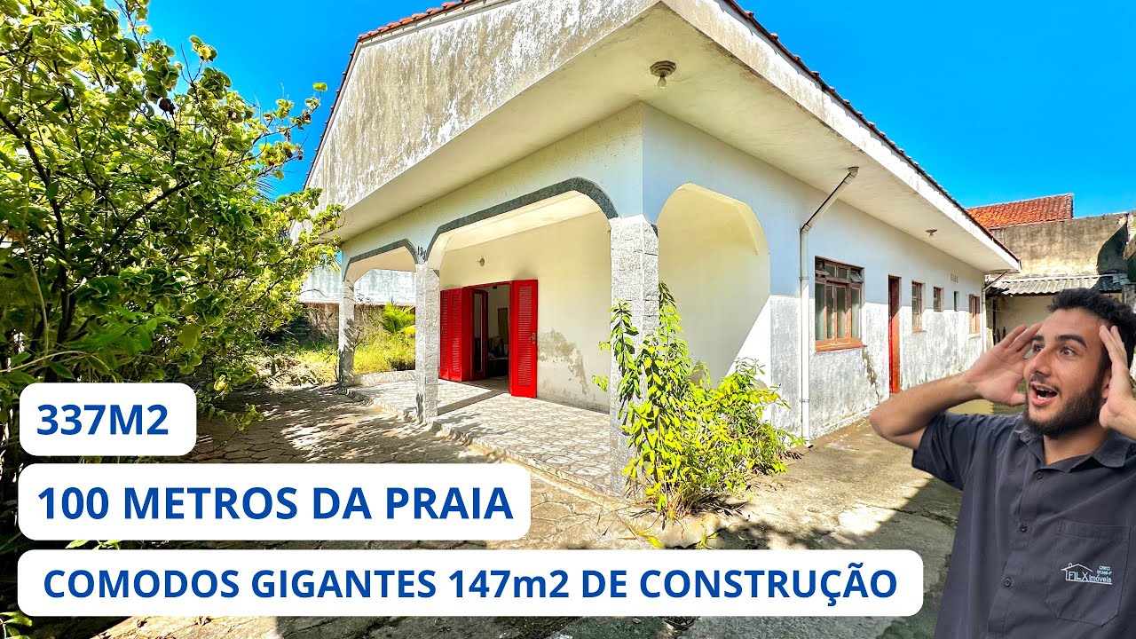 (VENDIDO) CASA POR 329 MIL COM 3 QUARTOS Á 100 METROS DA PRAIA EM ITANHAEM 🌊