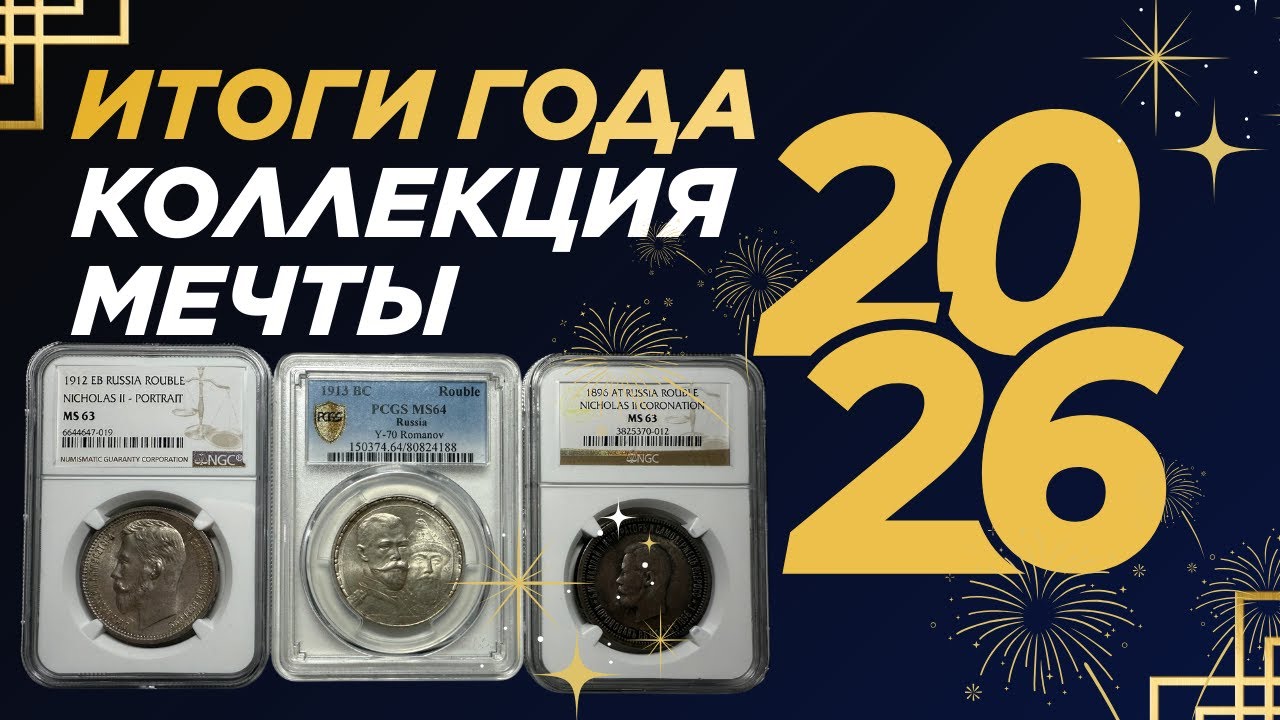 Коллекция Николая 2 и Советов в ЛЮКСЕ. Итоги 2025 года