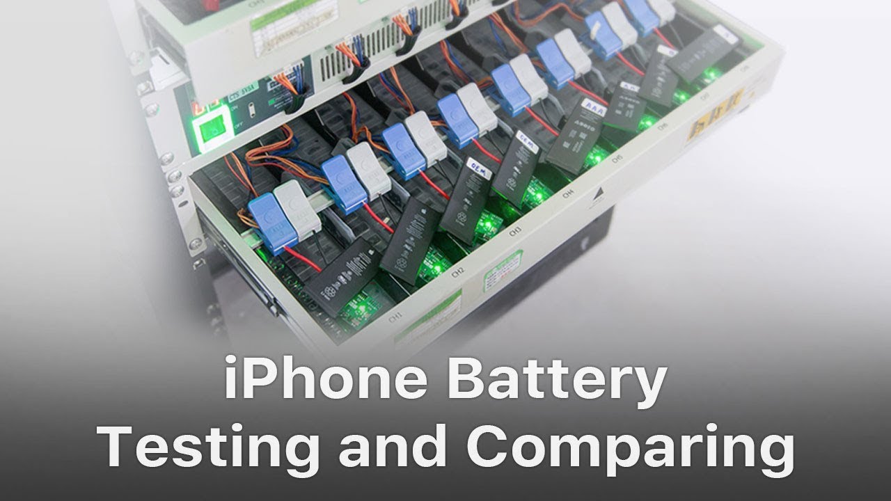 iPhone Battery Testing and Comparing