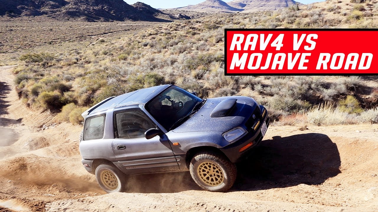 Rav4 преодолевает пустыню Мохаве за один день